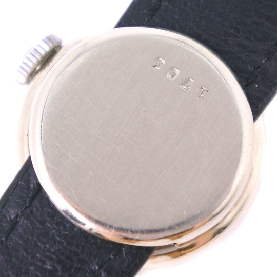TUDOR Watches Hand Winding 1703 Stainless Steel , Leather Silver chameleon Silver dial Women Used Authentic