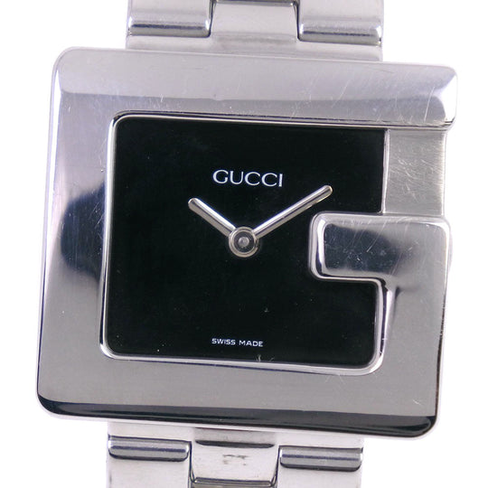 GUCCI Watches Quartz 3600J Stainless Steel black black dial Women Used Authentic