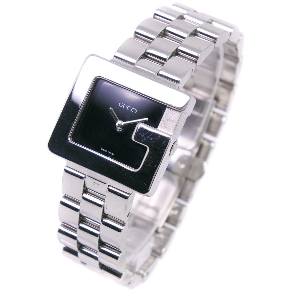 GUCCI Watches Quartz 3600J Stainless Steel black black dial Women Used Authentic