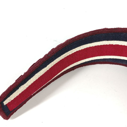 Dior hair accessory Velor wine-red hair accessory Canage Women Used Authentic