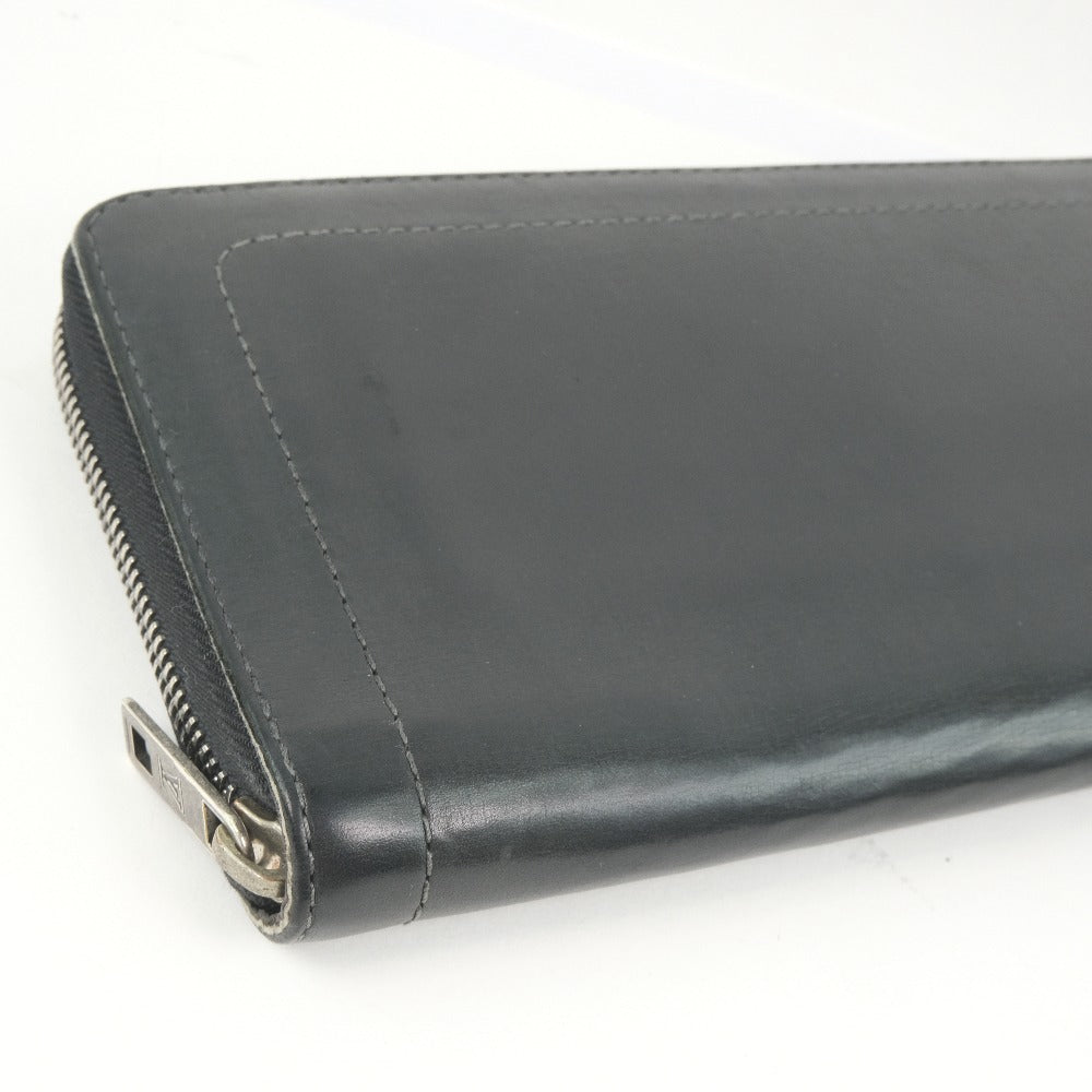 LOUIS VUITTON Long Wallet Purse M97026 Calfskin black Utah Zippy Organizer unisex(Unisex) Used Authentic