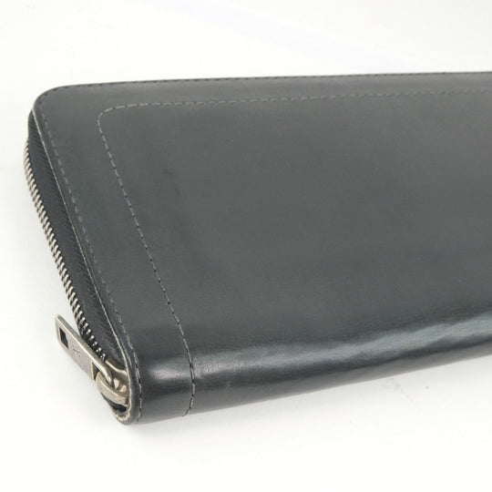 LOUIS VUITTON Long Wallet Purse M97026 Calfskin black Utah Zippy Organizer unisex(Unisex) Used Authentic