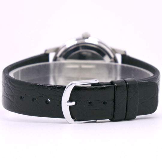 SEIKO Watches Hand Winding 5740-1990 Stainless Steel , Leather Silver Road marvel Silver dial