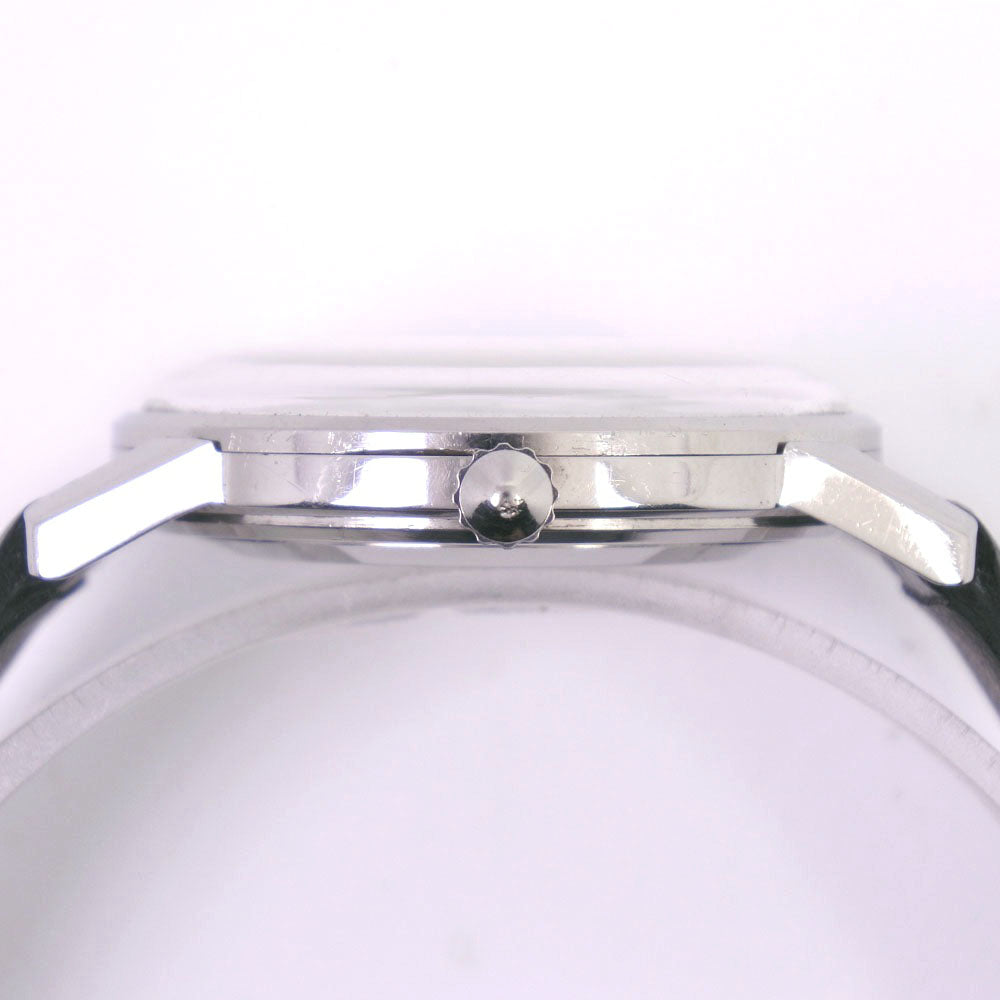 SEIKO Watches Hand Winding 5740-1990 Stainless Steel , Leather Silver Road marvel Silver dial