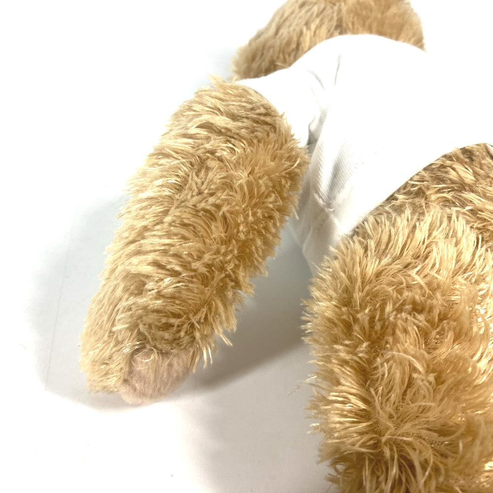 Dior Plush Doll cotton beige doll bear bear interior Logo t-shirt Kids Used Authentic