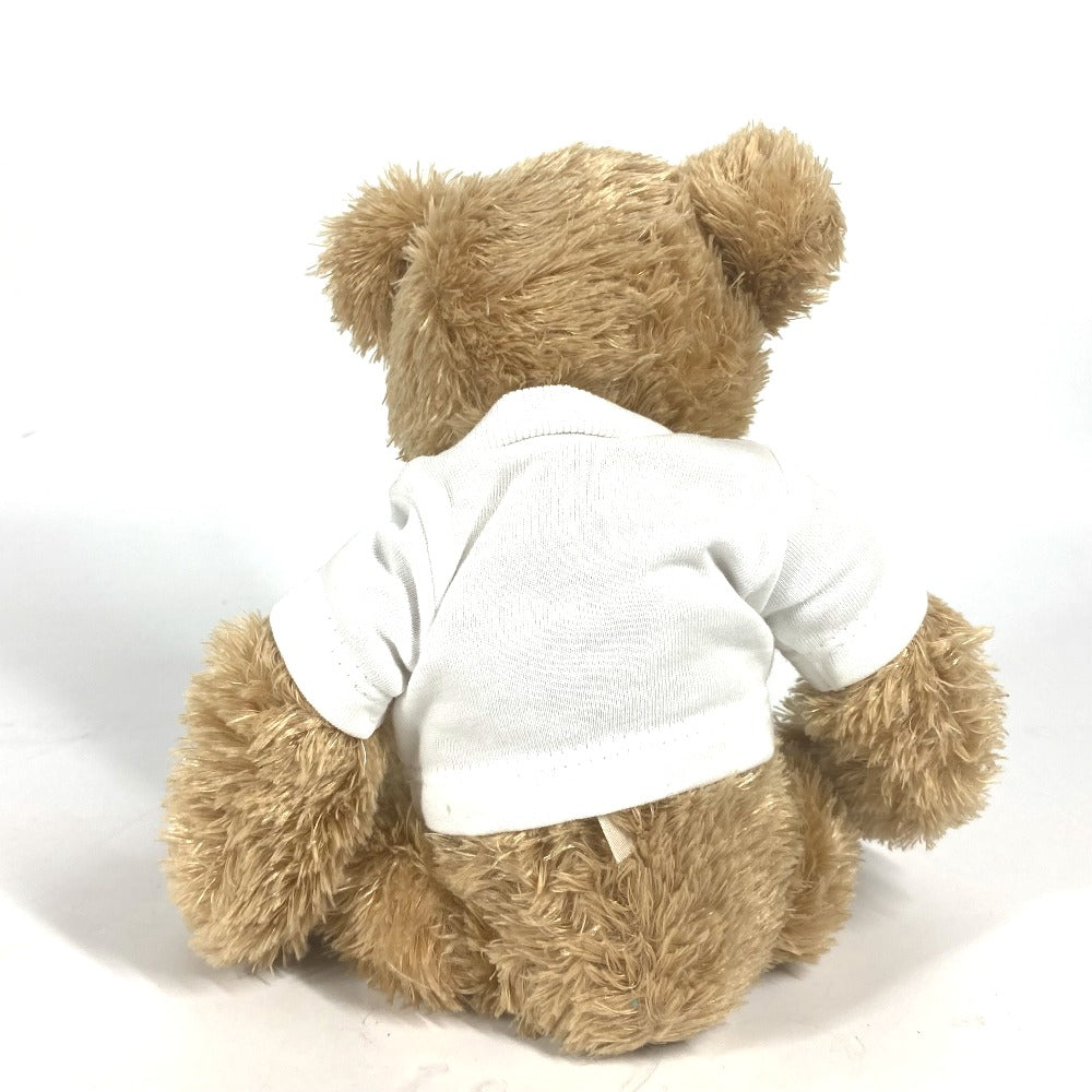 Dior Plush Doll cotton beige doll bear bear interior Logo t-shirt Kids Used Authentic