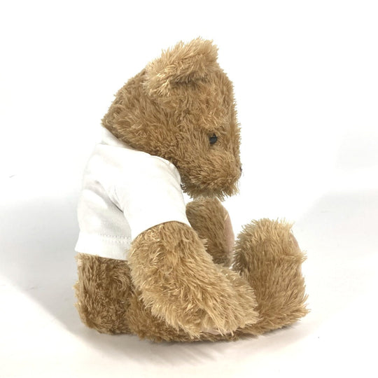 Dior Plush Doll cotton beige doll bear bear interior Logo t-shirt Kids Used Authentic