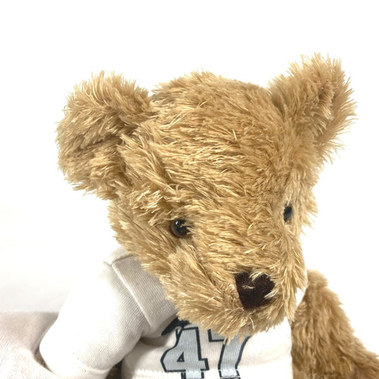Dior Plush Doll cotton beige doll bear bear interior Logo t-shirt Kids Used Authentic