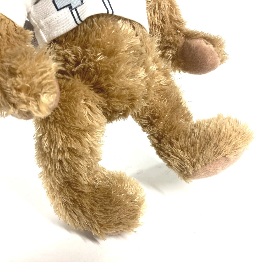 Dior Plush Doll cotton beige doll bear bear interior Logo t-shirt Kids Used Authentic