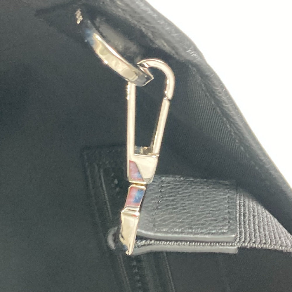 DIOR HOMME Tote Bag Nylon / leather black KAWS collaboration Japan limited Crossbody BEE bee logo mens Used Authentic