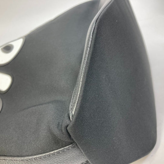 DIOR HOMME Tote Bag Nylon / leather black KAWS collaboration Japan limited Crossbody BEE bee logo mens Used Authentic