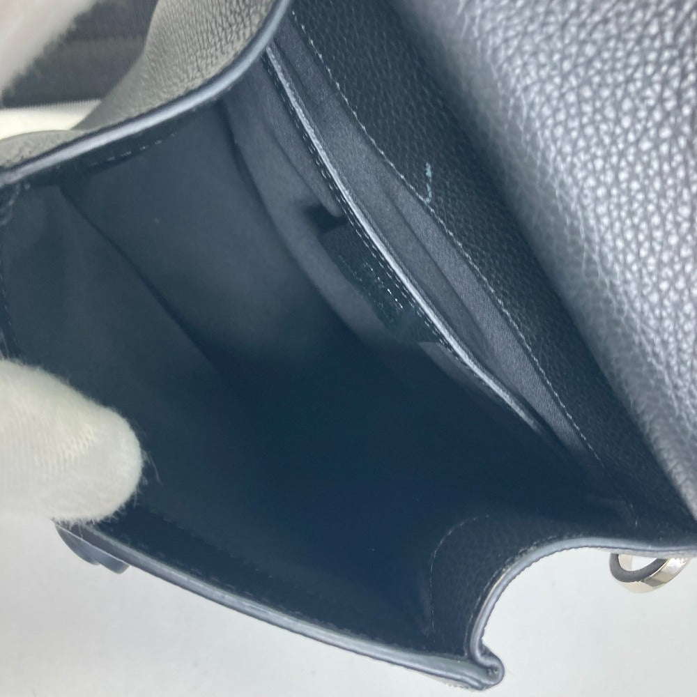 Dior Backpack Calfskin black Bag Gallop Gallop mens Used Authentic