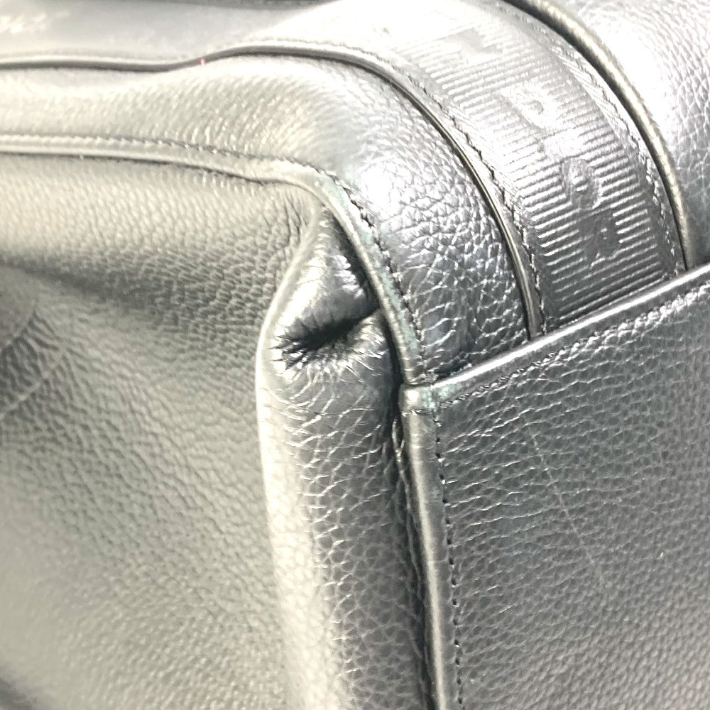 Dior Backpack 1ADBA143SSE leather black Saddle backpack mens Used Authentic