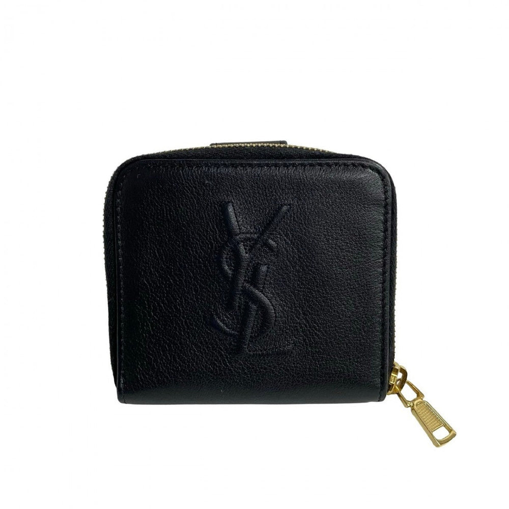 YVES SAINT LAURENT Bifold Wallet leather black