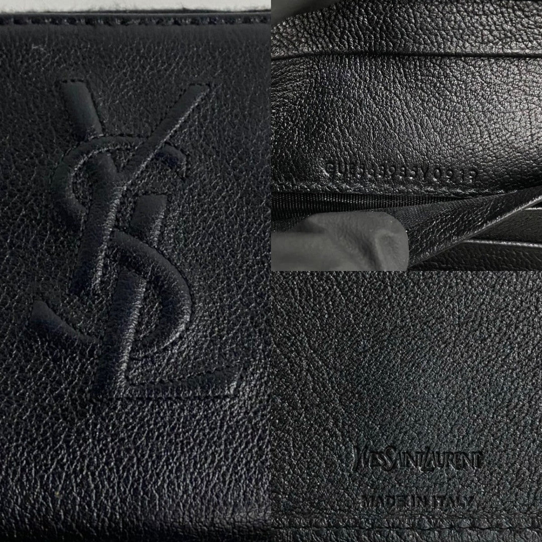 YVES SAINT LAURENT Bifold Wallet leather black