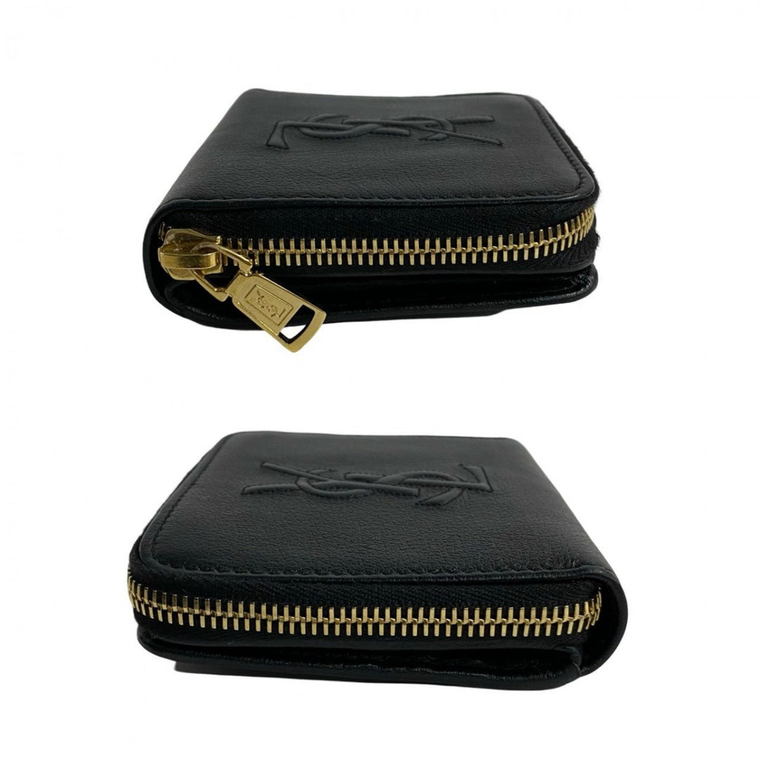 YVES SAINT LAURENT Bifold Wallet leather black