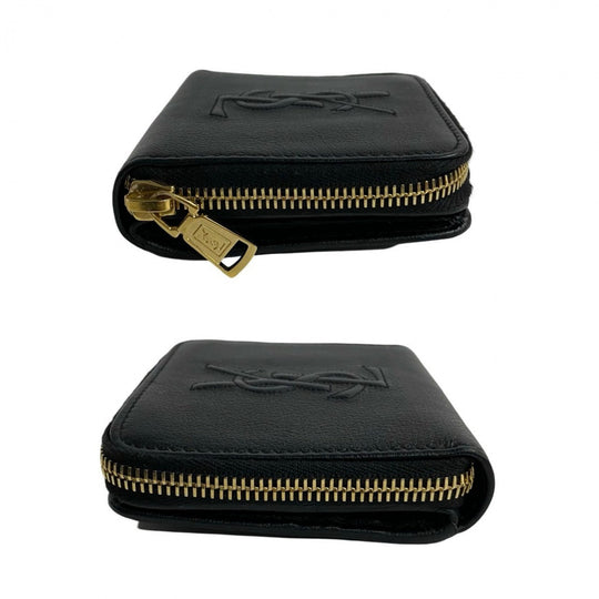 YVES SAINT LAURENT Bifold Wallet leather black