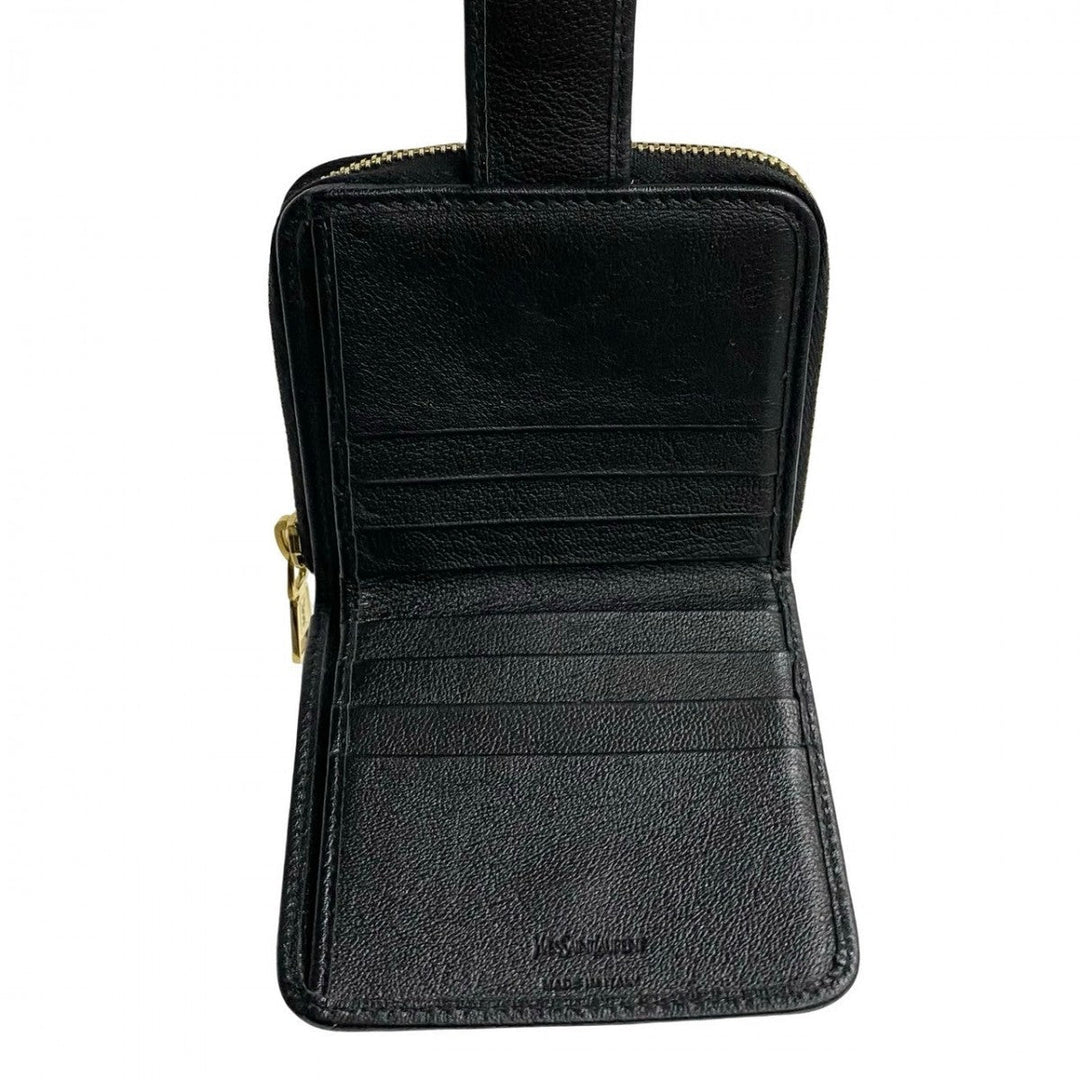 YVES SAINT LAURENT Bifold Wallet leather black