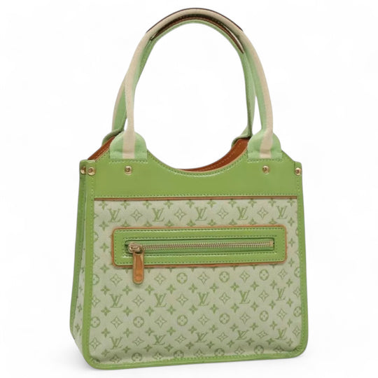 Louis Vuitton Monogram Mini Sac Catline Women's Tote Bag Almond Green