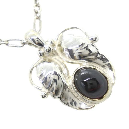 Georg Jensen Necklace Silver925, Hematite Silver mens Used Authentic