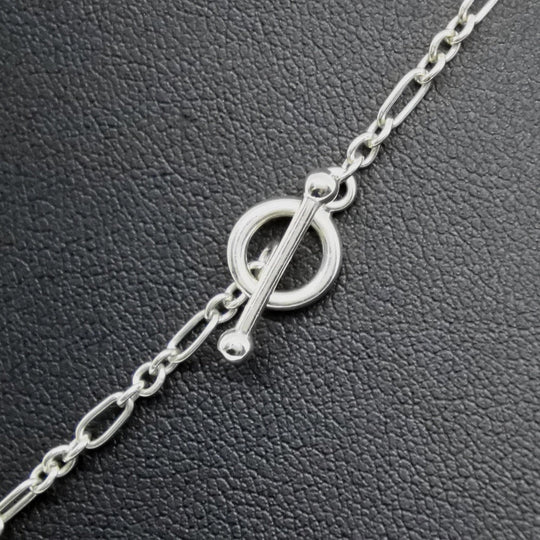 Georg Jensen Necklace Silver925, Hematite Silver mens Used Authentic
