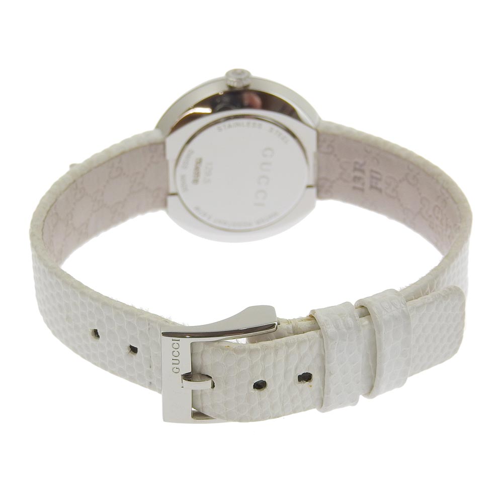GUCCI Watches Quartz 129.5 Stainless Steel Silver U play Silver dial Women Used Authentic