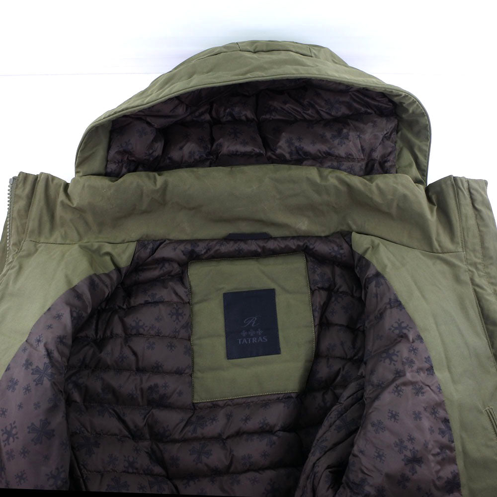 TATRAS Military coat Cotton, Polyester khaki mens 03 175/96A Used Authentic