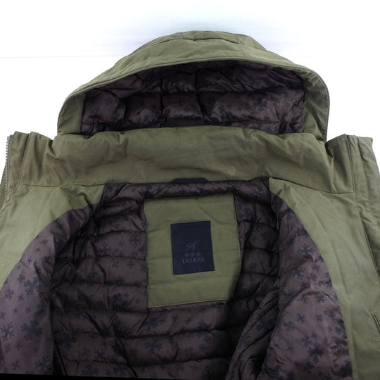 TATRAS Military coat Cotton, Polyester khaki mens 03 175/96A Used Authentic