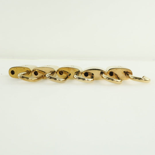 LOUIS VUITTON Cadena brass gold 10 pieces set Padlock & key Women(Unisex) Used Authentic