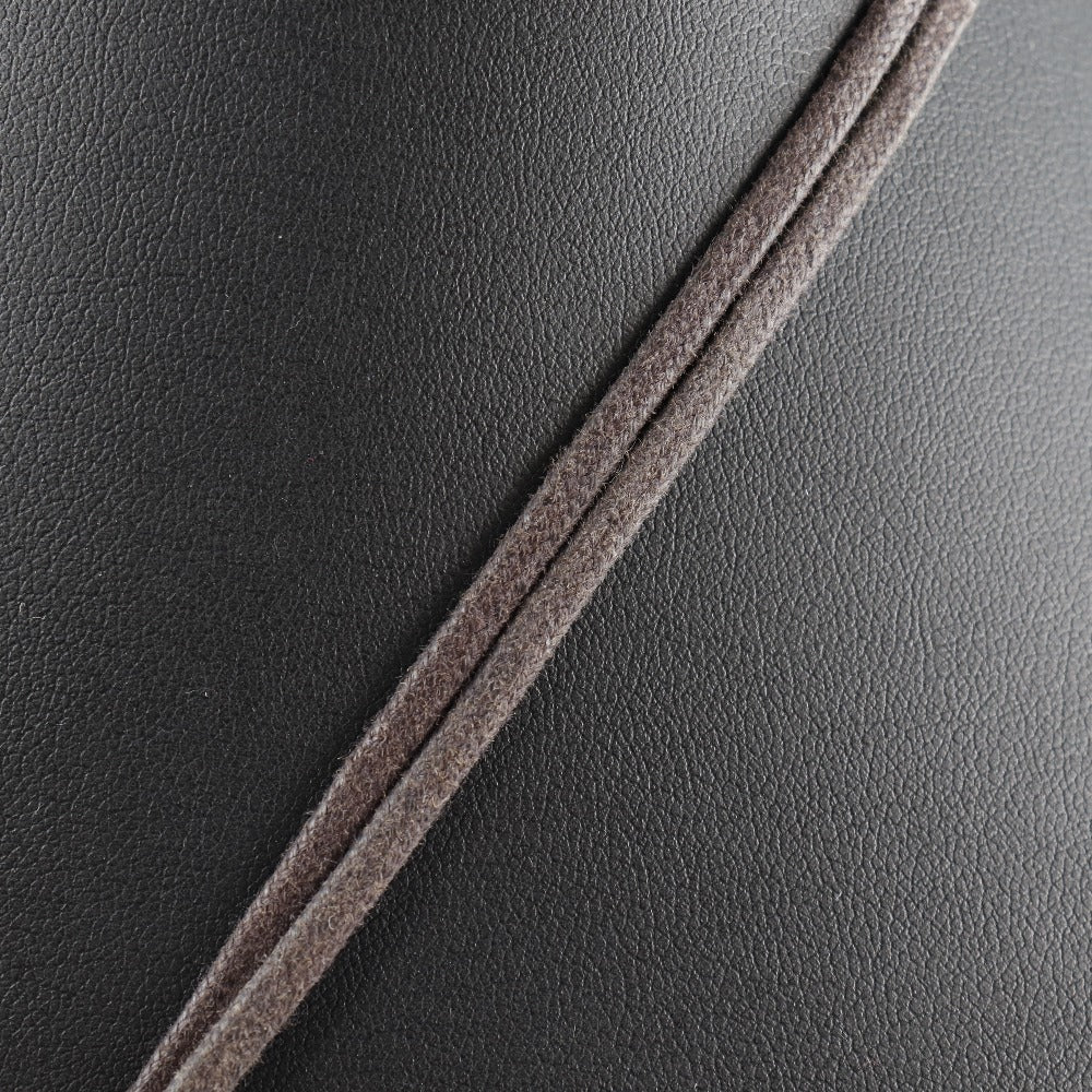 HERMES Necklace Buffalo horn Brown Women Used Authentic