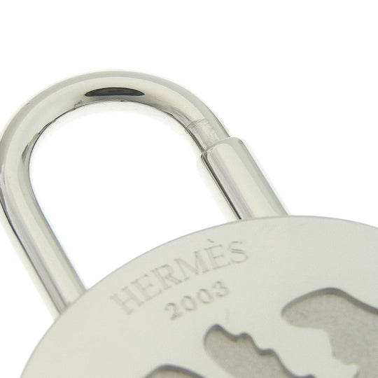 HERMES Cadena metallic Silver 2003 ANNNE MEDITERRANEE Mediterranean Women(Unisex) Used Authentic