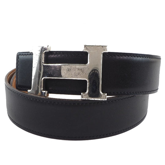 HERMES belt Epsom, metal black *Sold product (outlet) Constance H belt 70 Women 70 Used Authentic