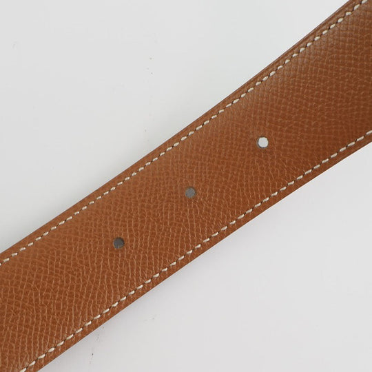 HERMES belt Epsom, metal black *Sold product (outlet) Constance H belt 70 Women 70 Used Authentic