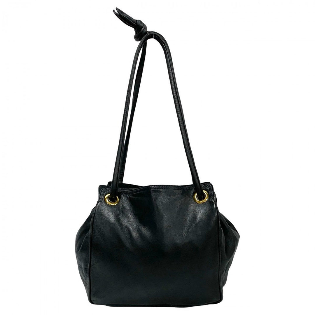 LOEWE Shoulder Bag leather black