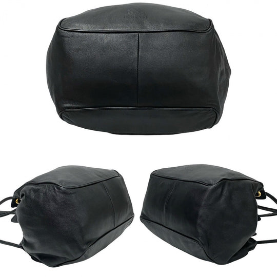 LOEWE Shoulder Bag leather black
