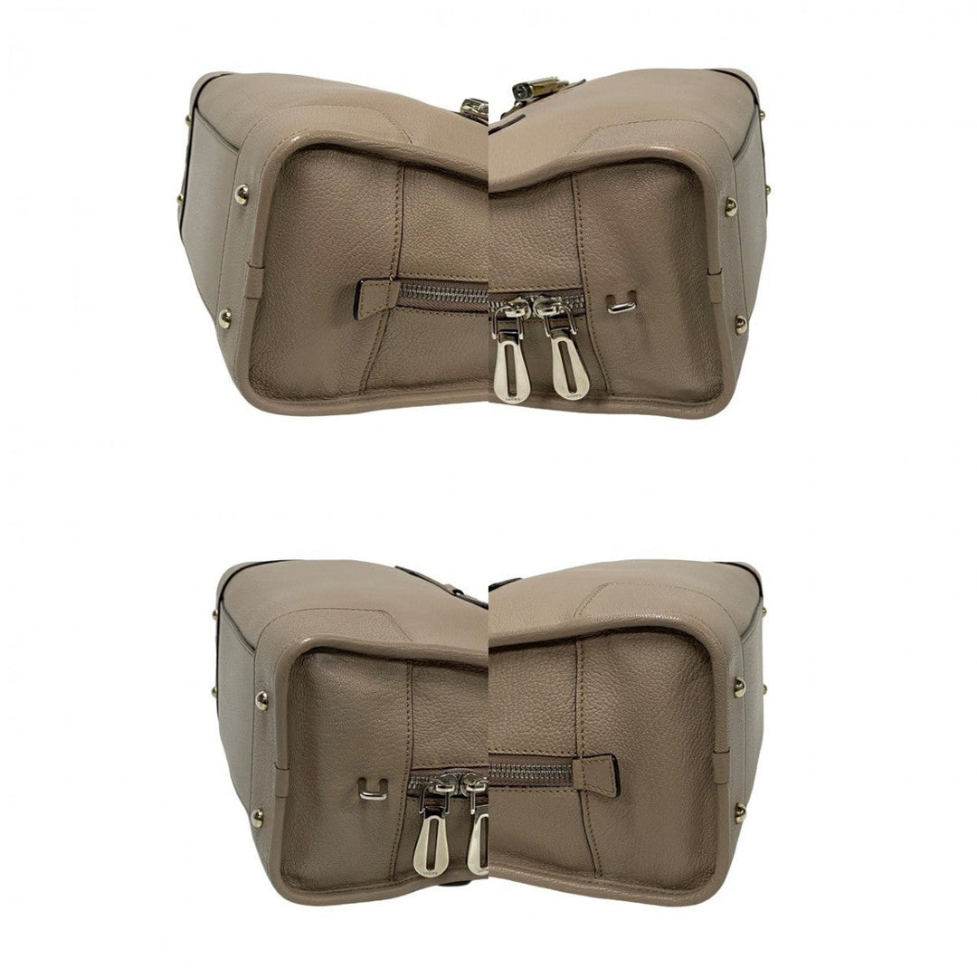 LOEWE Handbag leather beige Amazona 28