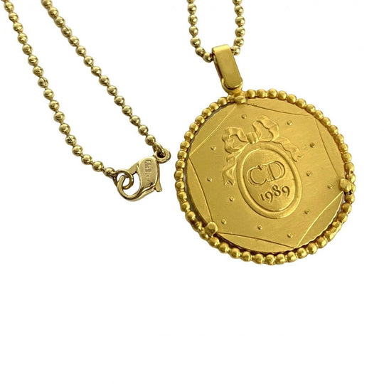 Dior Necklace Gold Plated gold