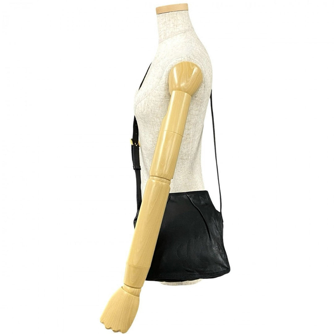 LOEWE Shoulder Bag leather black