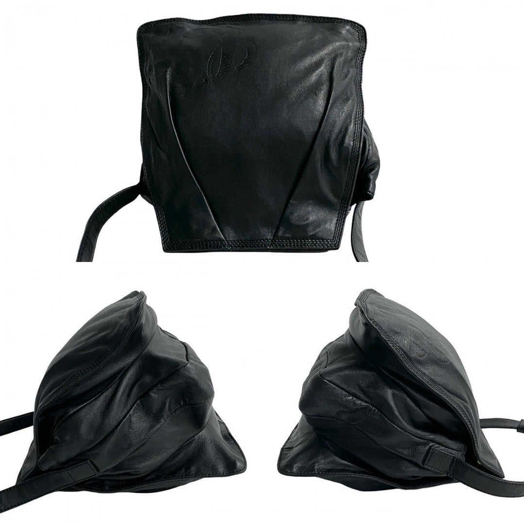 LOEWE Shoulder Bag leather black