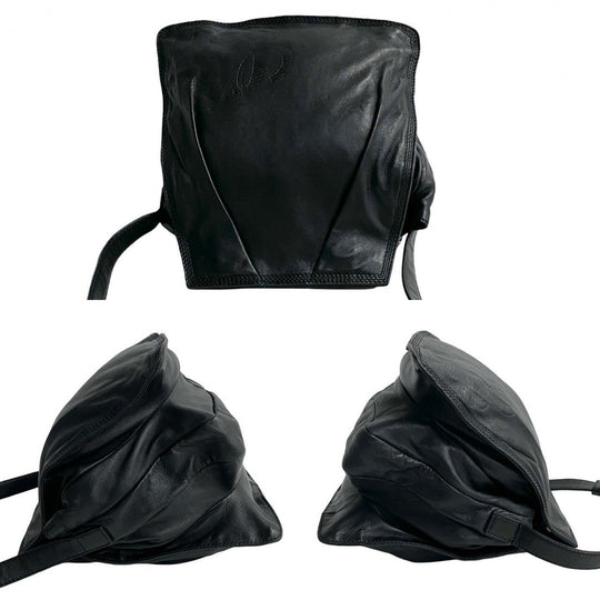 LOEWE Shoulder Bag leather black