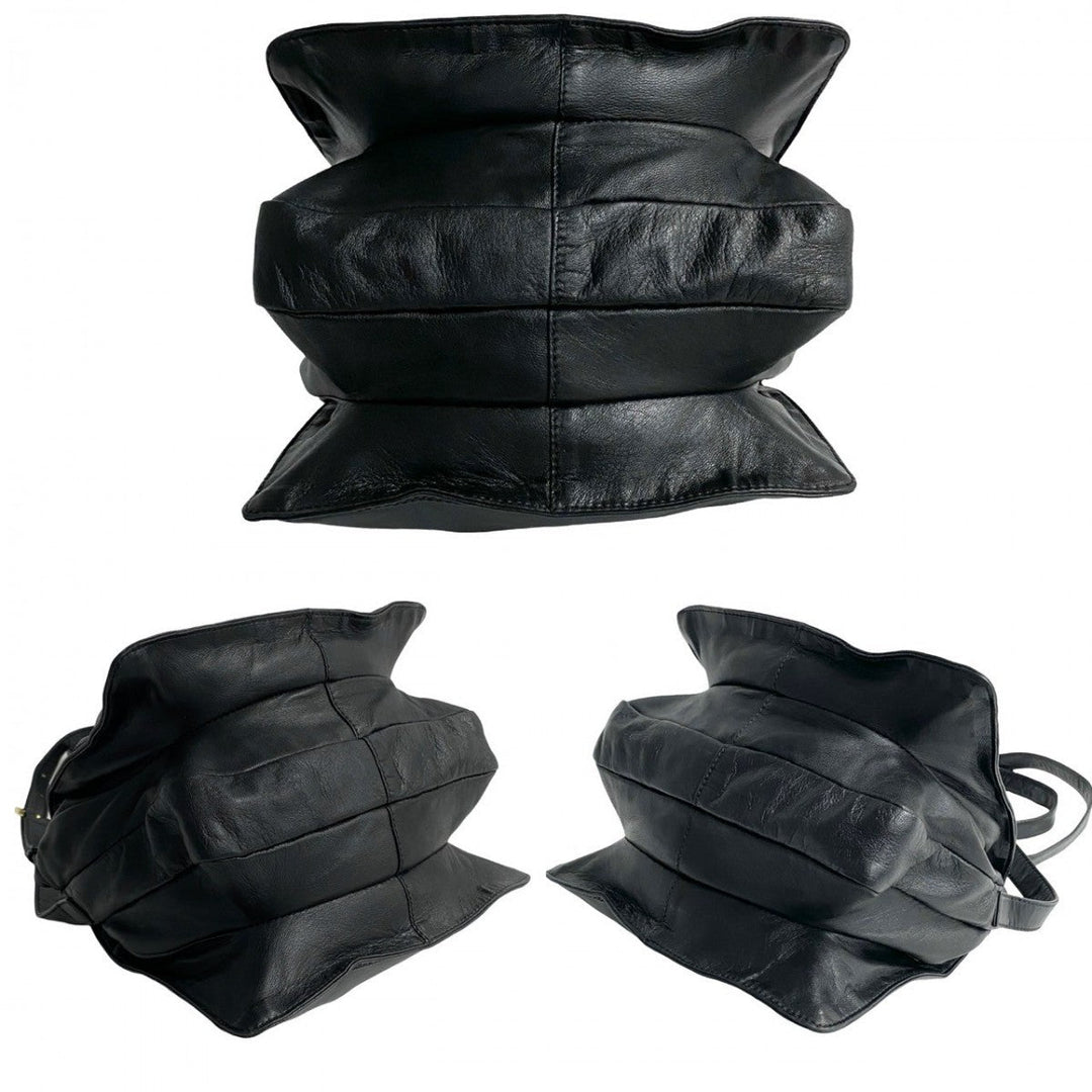 LOEWE Shoulder Bag leather black