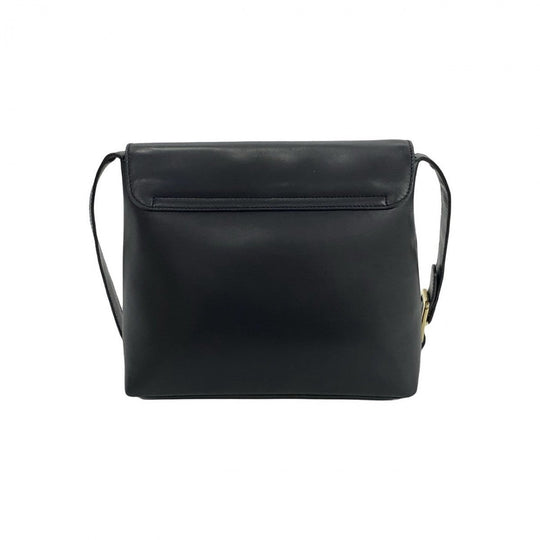 GUCCI Shoulder Bag leather Navy