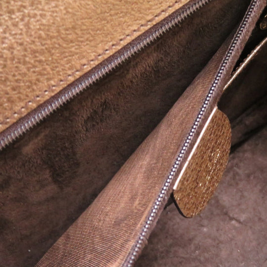 GUCCI Handbag 000 926 Bamboo bronze 2WAY Women Used Authentic