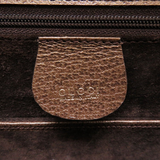 GUCCI Handbag 000 926 Bamboo bronze 2WAY Women Used Authentic