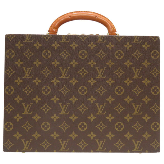 LOUIS VUITTON Business bag M47120 Monogram canvas Brown Monogram Boite Bijou Jewelry Case unisex(Unisex) Used Authentic