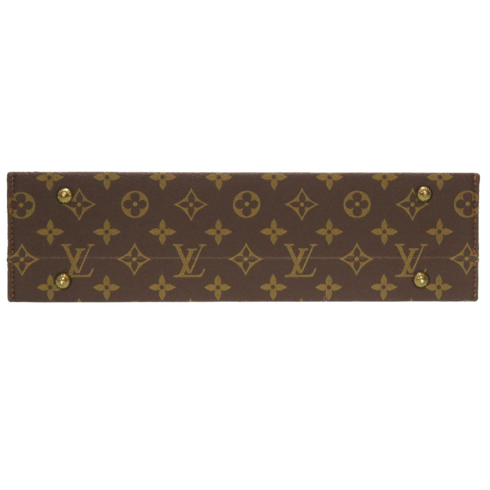 LOUIS VUITTON Business bag M47120 Monogram canvas Brown Monogram Boite Bijou Jewelry Case unisex(Unisex) Used Authentic