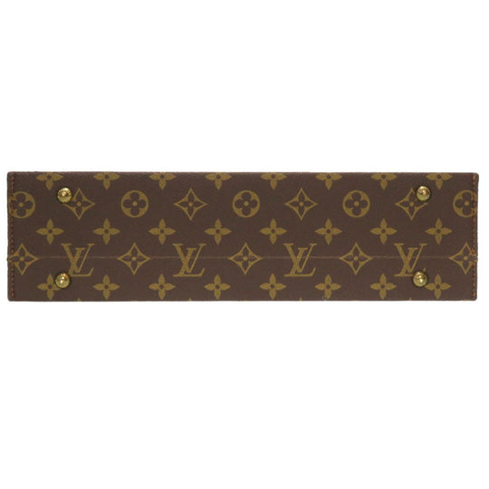 LOUIS VUITTON Business bag M47120 Monogram canvas Brown Monogram Boite Bijou Jewelry Case unisex(Unisex) Used Authentic