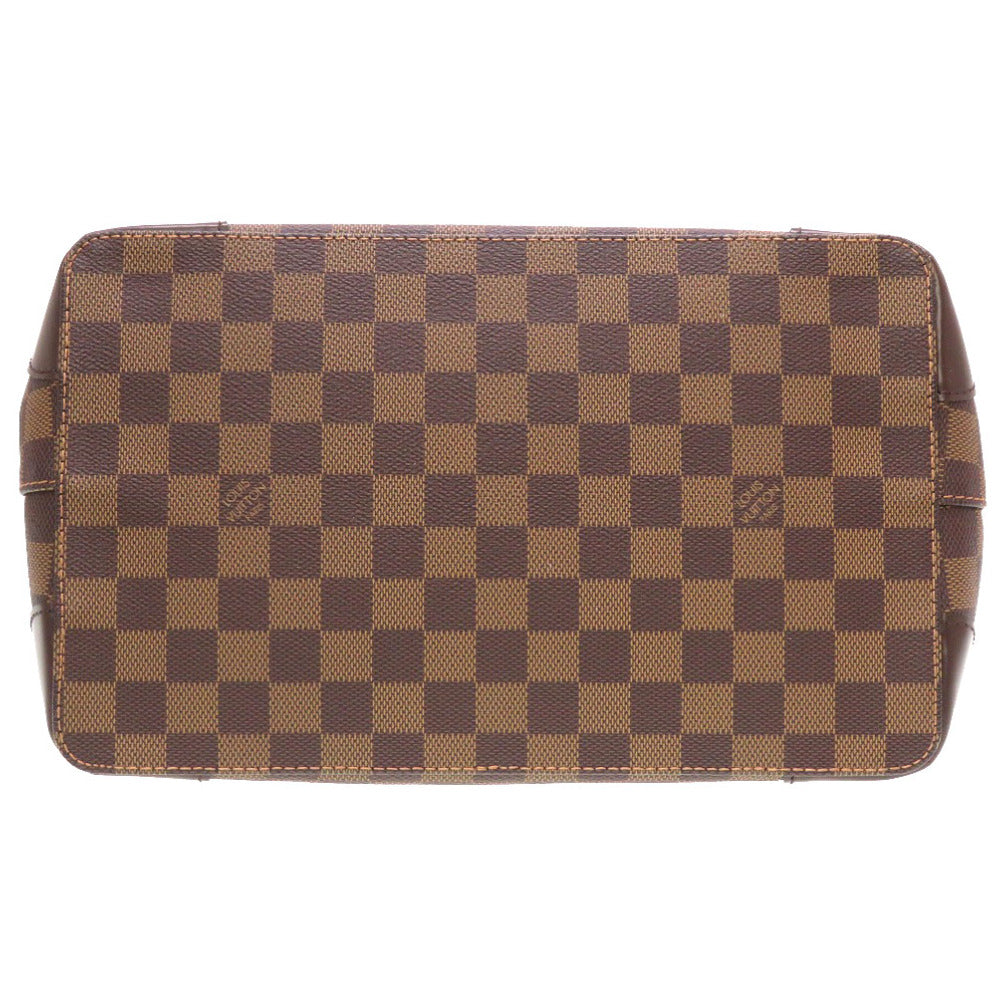 LOUIS VUITTON Handbag N51205 Damier canvas Brown Damier Ebene HamsteadPM Women Used Authentic