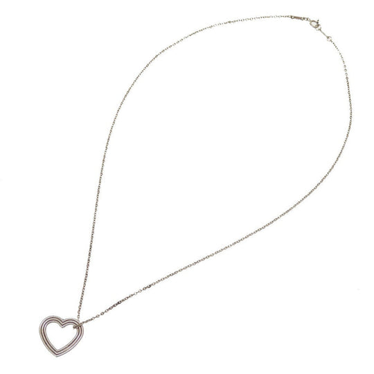 TIFFANY&Co. Necklace Silver925 Silver heart Menard Women Used Authentic