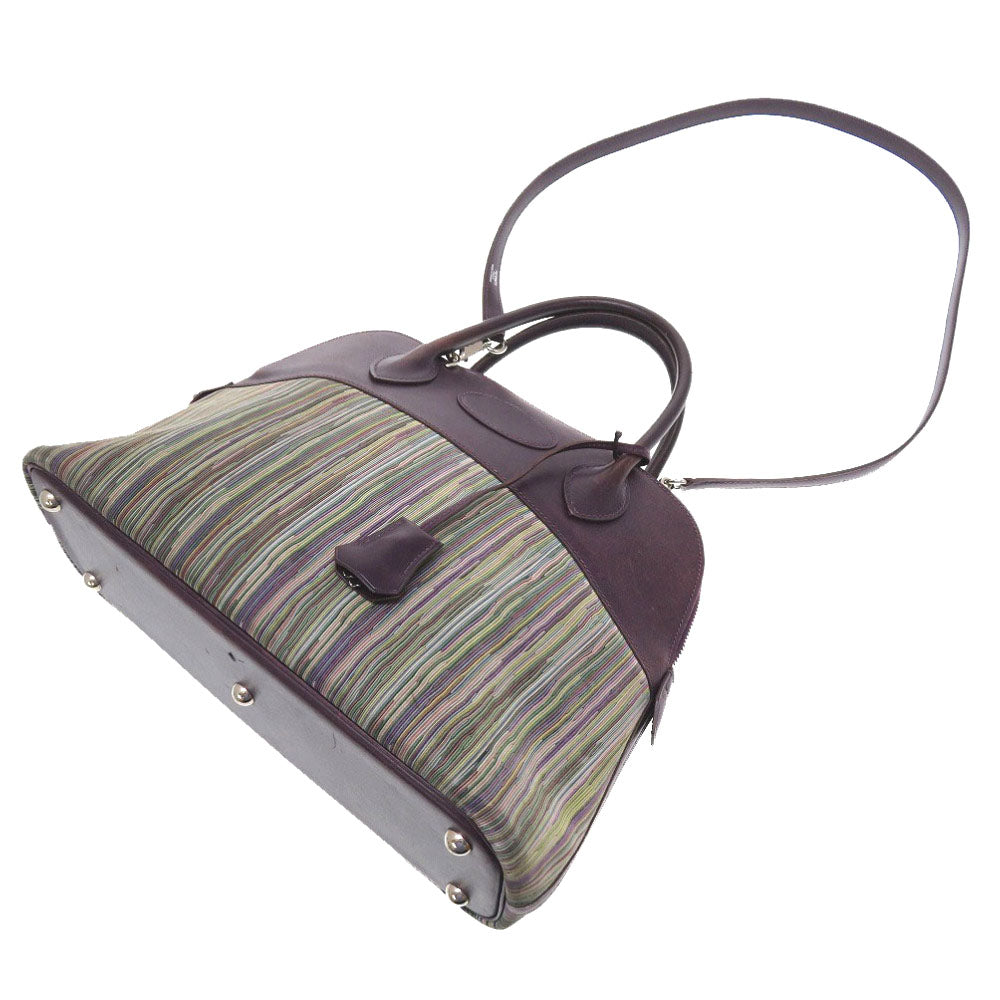 HERMES Handbag Vibrato Leysin Bored 31 Women Used Authentic
